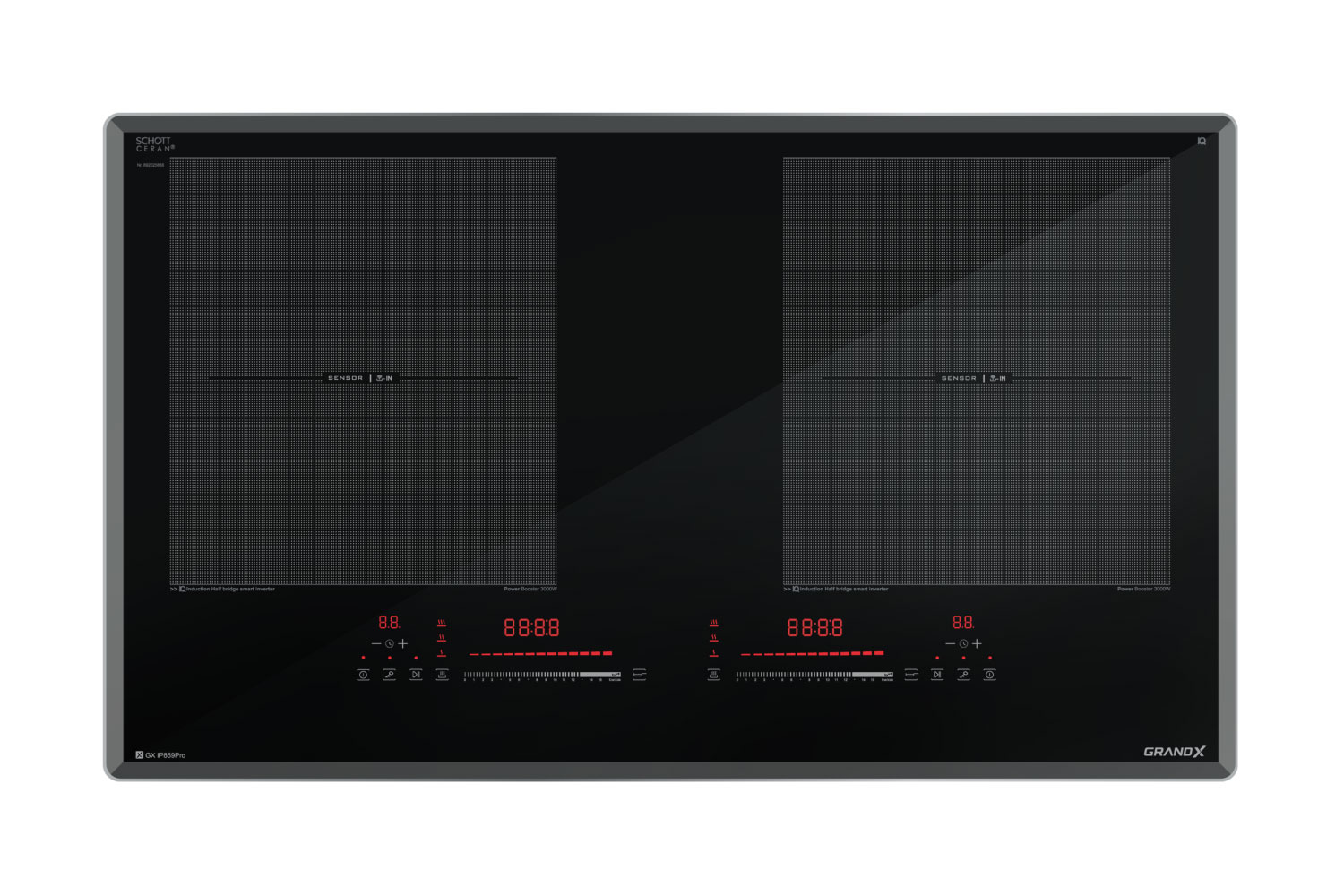 Bếp từ đôi GrandX GX IP869Pro Series 8