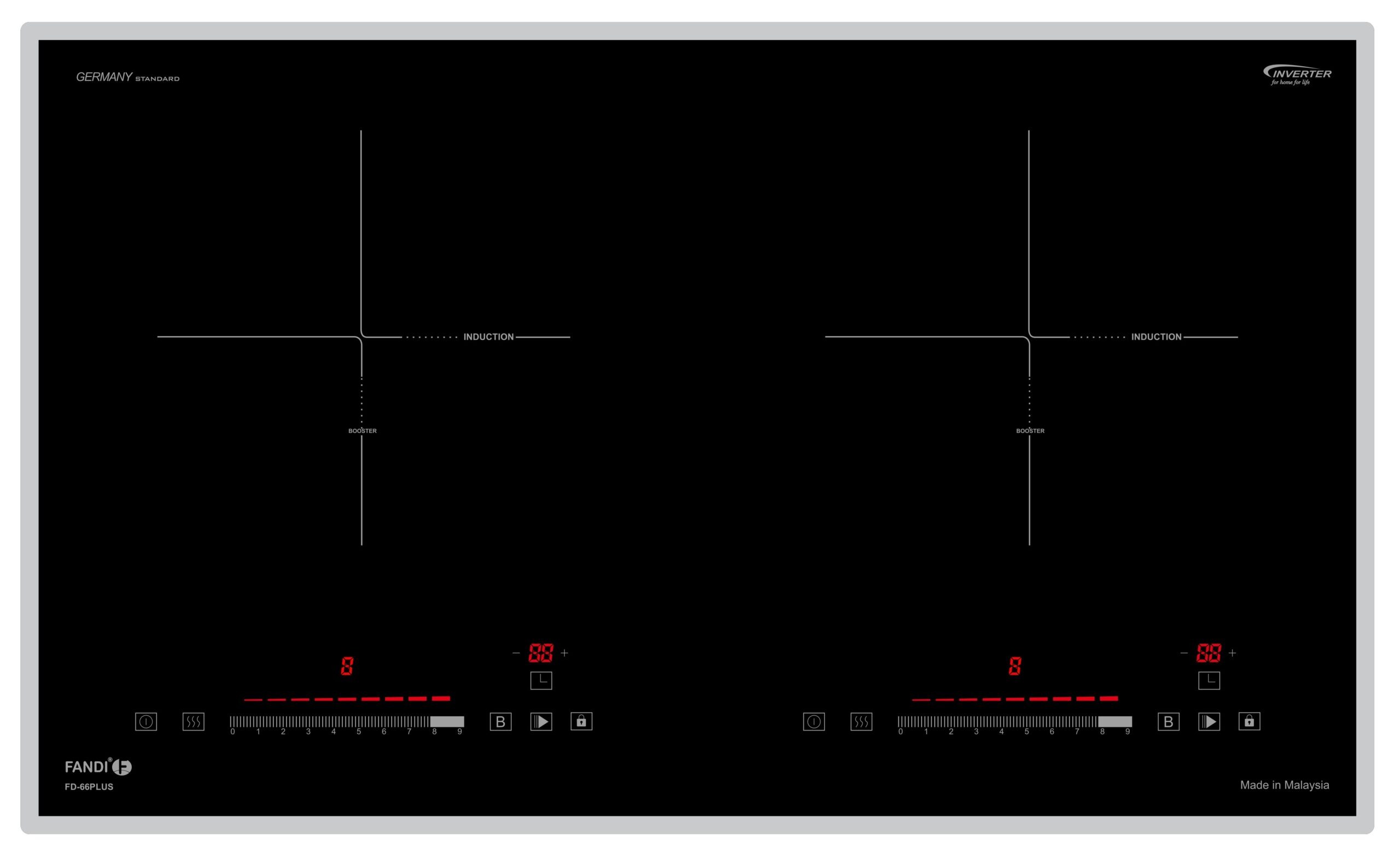 Bếp từ đôi Fandi FD-66PLUS