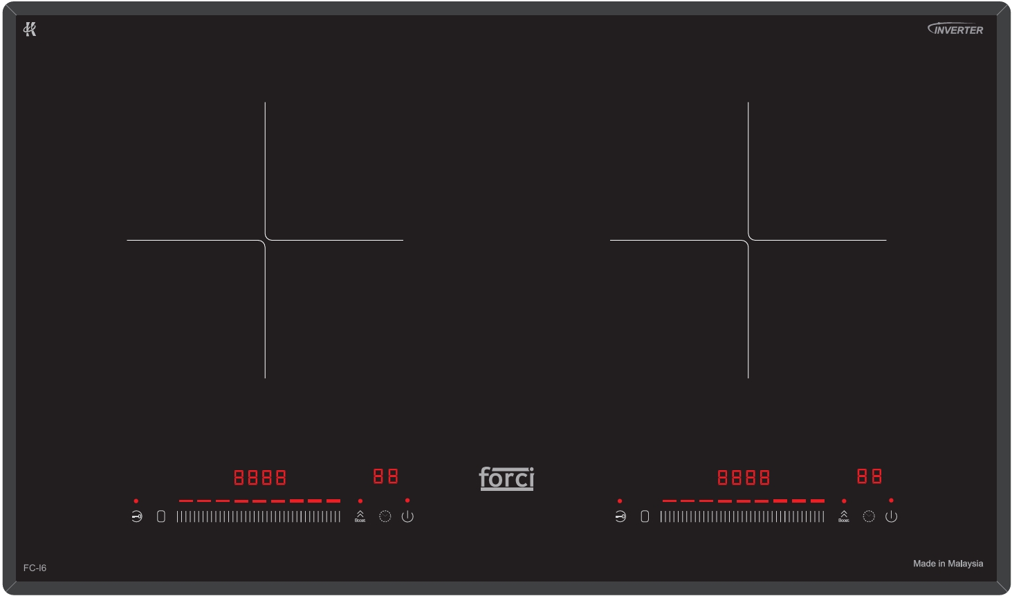 Bếp từ Forci FC-I6 Mới