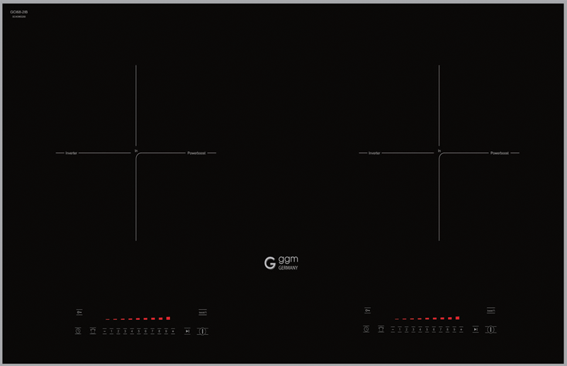 Bếp từ đôi GGM GCI68-2IB